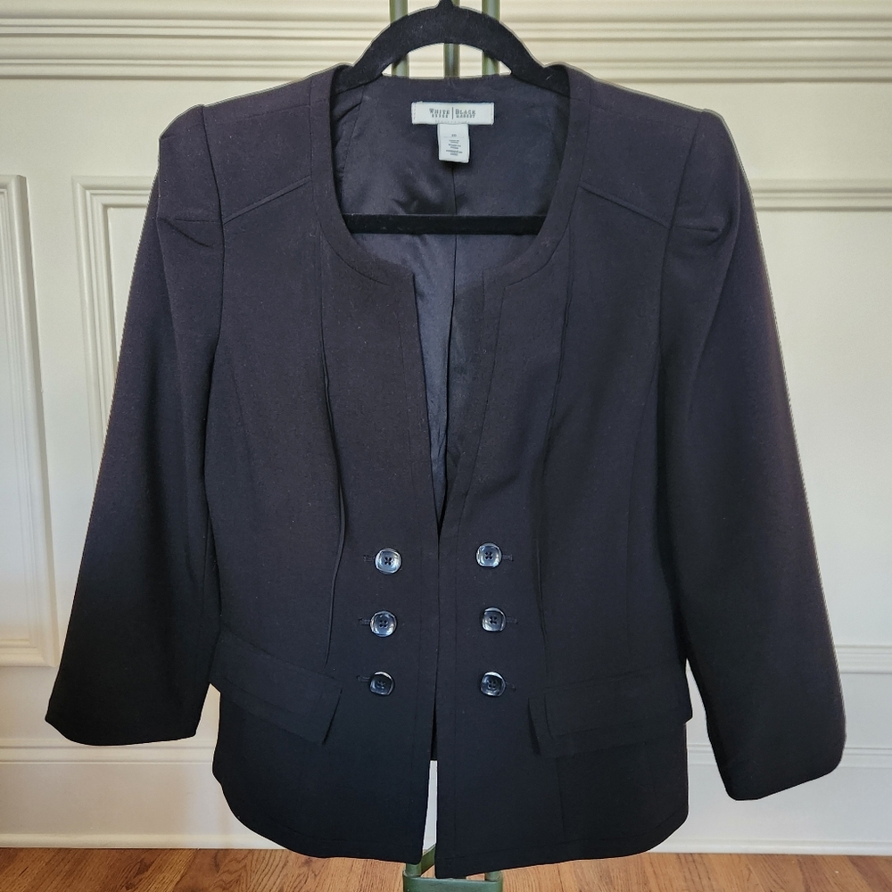 White House Black market Women's Black Blazer